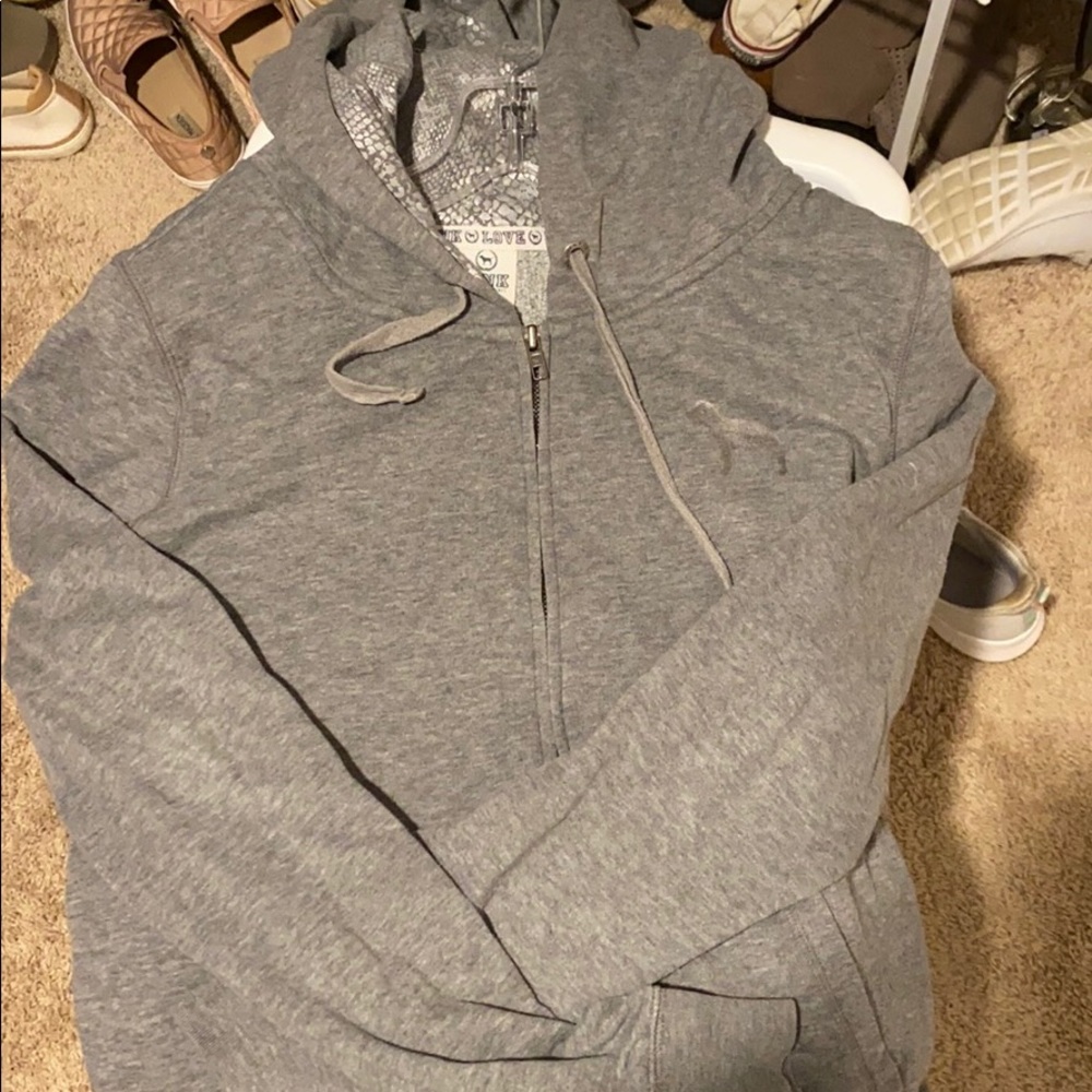 Pink hoodie